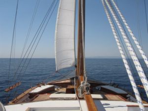 Motor sailer