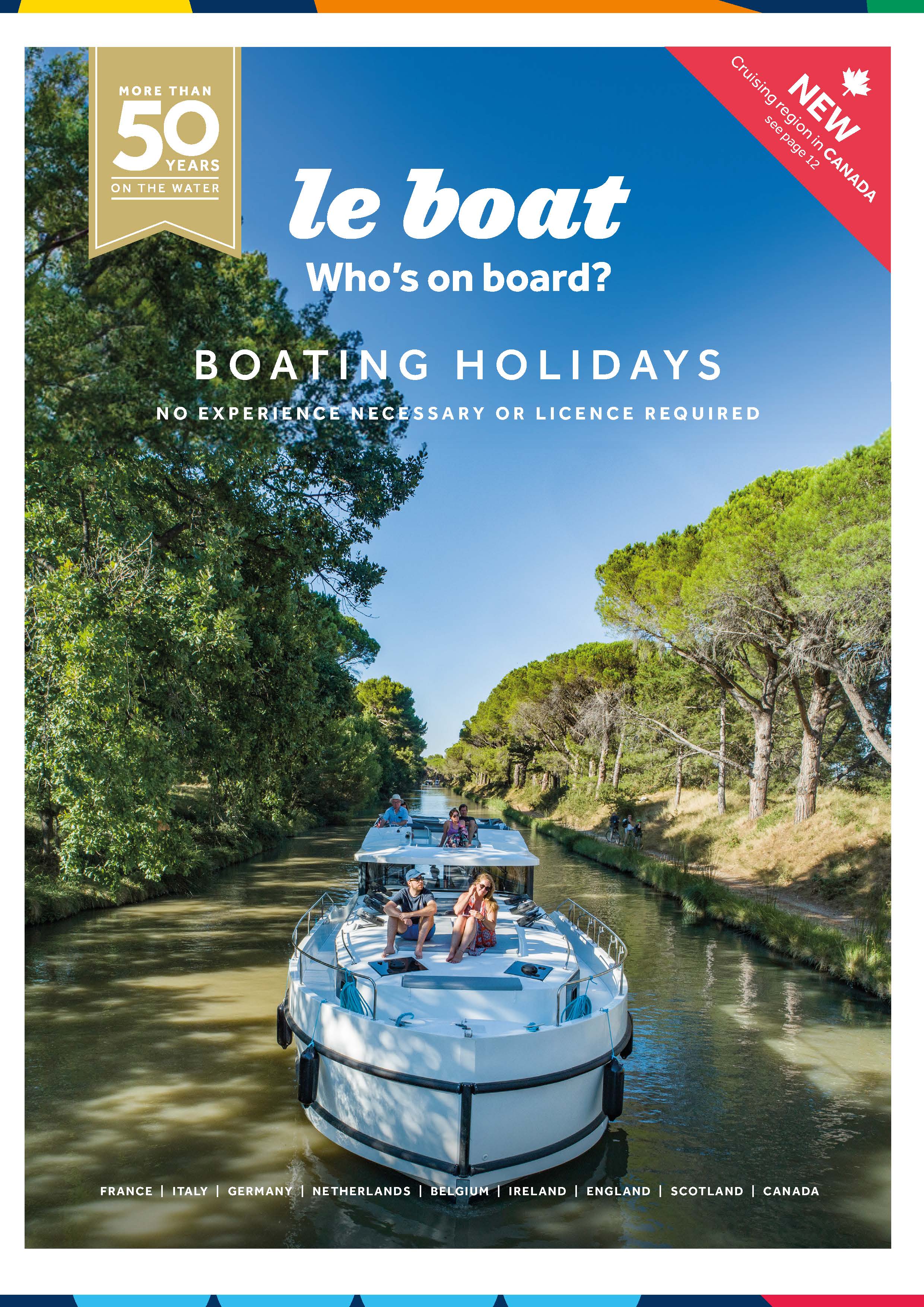 Katalog říčních lodí LeBoat